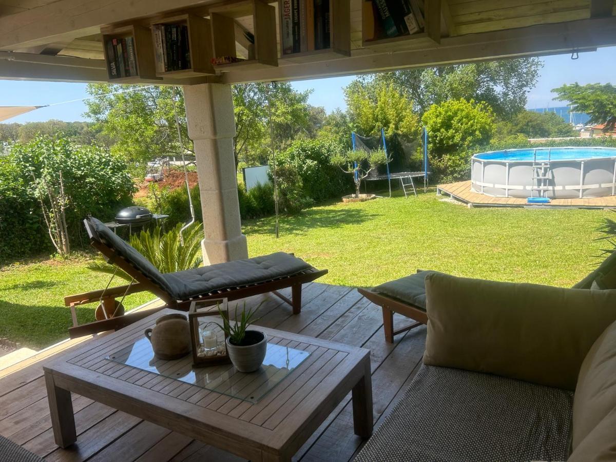 Stone House Chiara Seaview Apartment Funtana Bagian luar foto